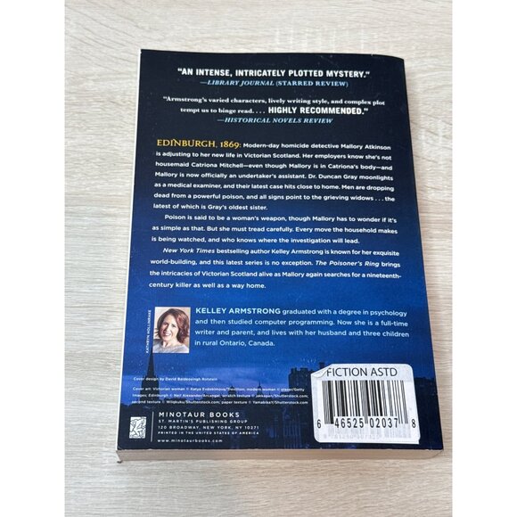 The Poisoners Ring Book 2 Fiction Mystery Thrillers Historical Kelly Armstrong - Picture 6 of 6